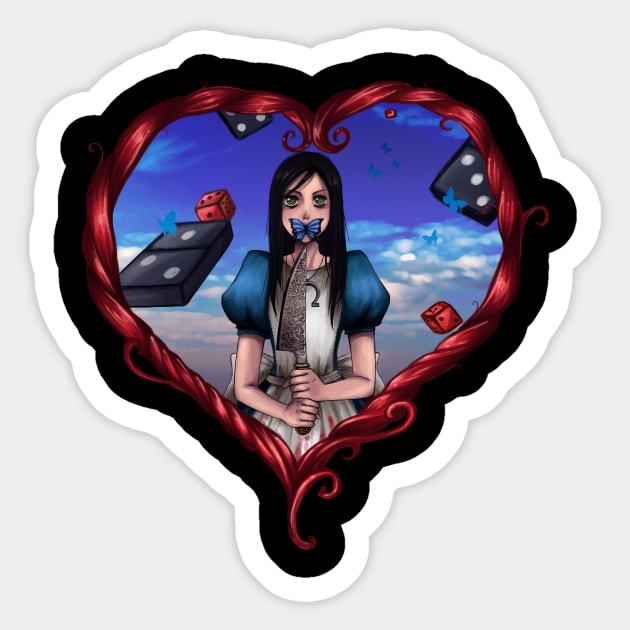 Alice Madness Returns Sticker by hallstheien